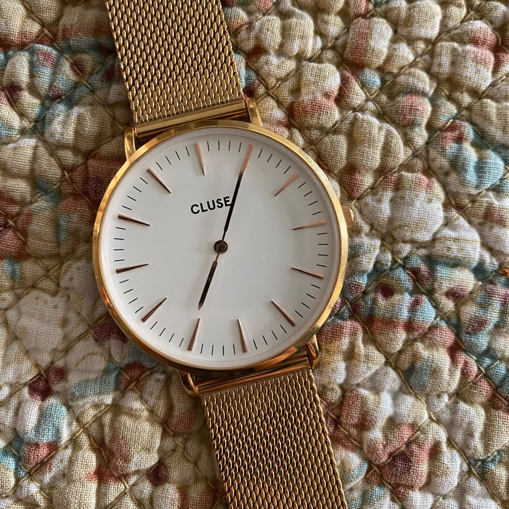Cluse Watch La Bohème Mesh, Rose Gold